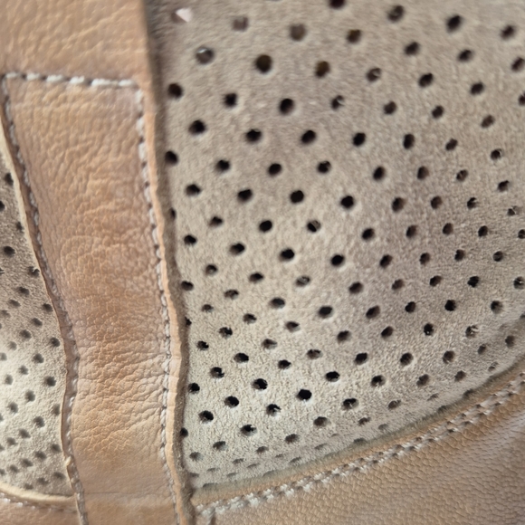 Joe Sanchez Tan Ankle Booties, Suede and Leather  Sz 38,western Cowgirl - Picture 8 of 16